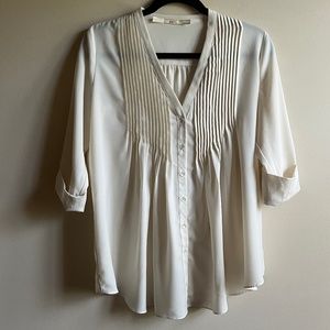 Cream Blouse